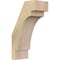Ekena Millwork 6"W x 10"D x 18"H Merced Rough Sawn Knee Brace, Douglas Fir BRC06X10X18MRC00RDF - alternate 1